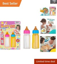 Magic Baby Doll Bottles - 1x1oz Set for Creative Play, Perfect Party Favors