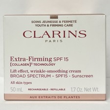 Clarins Extra-Firming SPF15 Lift effect, wrinkle-smoothing cream 1.7 oz / 50mL