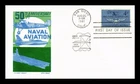 DR JIM STAMPS US COVER NAVAL AVIATION 50TH ANNIVERSARY FDC KEN BOLL CACHET CRAFT