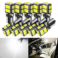 AUXITO T10 LED License Plate Light Bulbs 6500K White Super Bright 168 2825 194 J