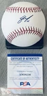SHANE McCLANAHAN LICENSED PSA/DNA AUTHENTICATED SIGNED MANFRED BASEBALL W/CARD