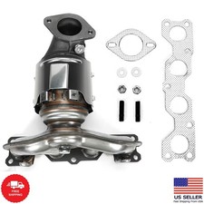 Exhaust Manifold Catalytic Converter For 2013-16 Hyundai Santa Fe Sport L4 2.4L