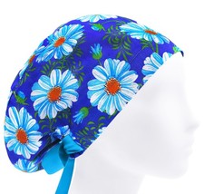 Surgical cap, medical scrub caps, scrub hats, daisy surgery caps, nurse hat