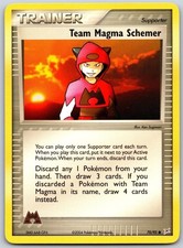 Team Magma Schemer 70/95 Common Team Magma vs Team Aqua Pokemon Lightly Played