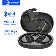 Open Ear Bluetooth 5.4 Earbuds TWS Wireless Sports Headphones