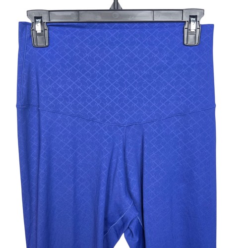 Shefit High Waist feuchtigkeitsableitend blau gemustert Leggings Athleisure 1 Luxe 16 - Bild 5 von 8