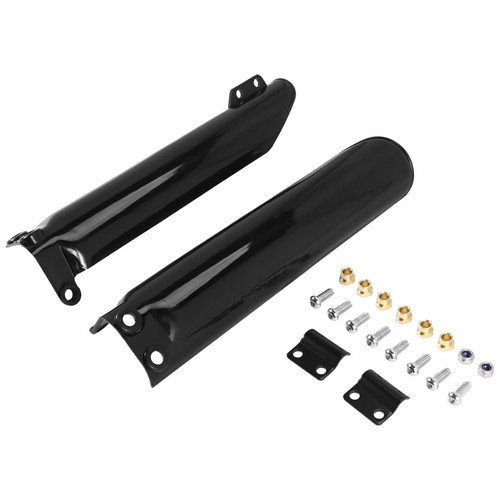 1 Paar Motorrad Vordergabel Absorber Schutz Abdeckungen Kunststoff Schutz A7518 - Bild 1 von 7