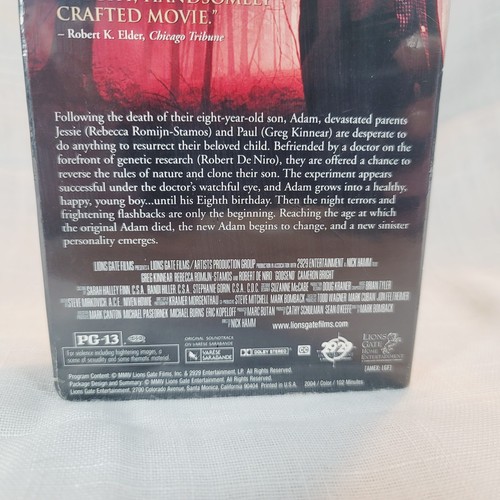 Godsend (VHS, 2004) Robert De Niro Greg Kinnear Rebecca Romijn-Stamos New Sealed - Imagen 6 de 8