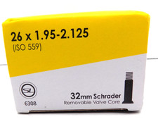 Sunlite Inner Tube 26 x 1.95-2.35 With 32mm Schrader Removeable Valve Core