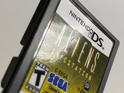 Aliens Infestation Nintendo DS Game Cartridge Only Metroidvania