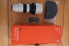 Sony FE 200-600mm f/5.6-6.3 G OSS E-Mount Lens. MINT UK SELLER