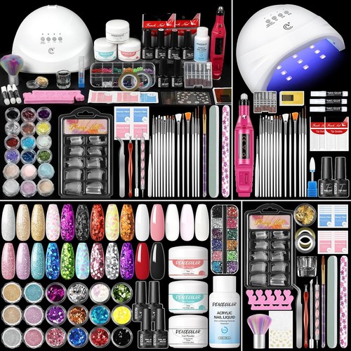 Buy Acrylic Nail Kit for Beginners with Everything,Professional Nail Kit Acrylic Set – Best Price & Deal