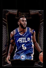 Signed Basketball Card Auto JaKarr Sampson 2015-16 Panini Select #84 76ers