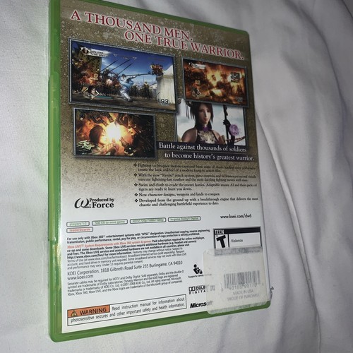 Dynasty Warriors 6 (Microsoft Xbox 360, 2008) - Picture 3 of 3