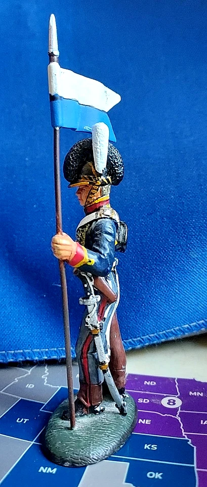 ARTILLERÍA CABALLO REAL EN WATERLOO 1815 FIGURA COMO NUEVA DE DEL PRADO SIN CAJA Foto 3 de 4