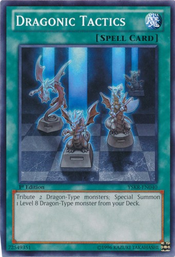 Dragonic Tactics - YSKR-EN040 - Common - Unlimited Edition Lightly Played