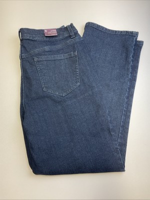 NWT Gloria Vanderbilt Amanda Slimming Jeans, Tapered Leg Classic Rise, Size 12S