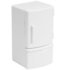 Frigorifero in miniatura modello plastica mini frigo congelatore casa delle bambole mobili