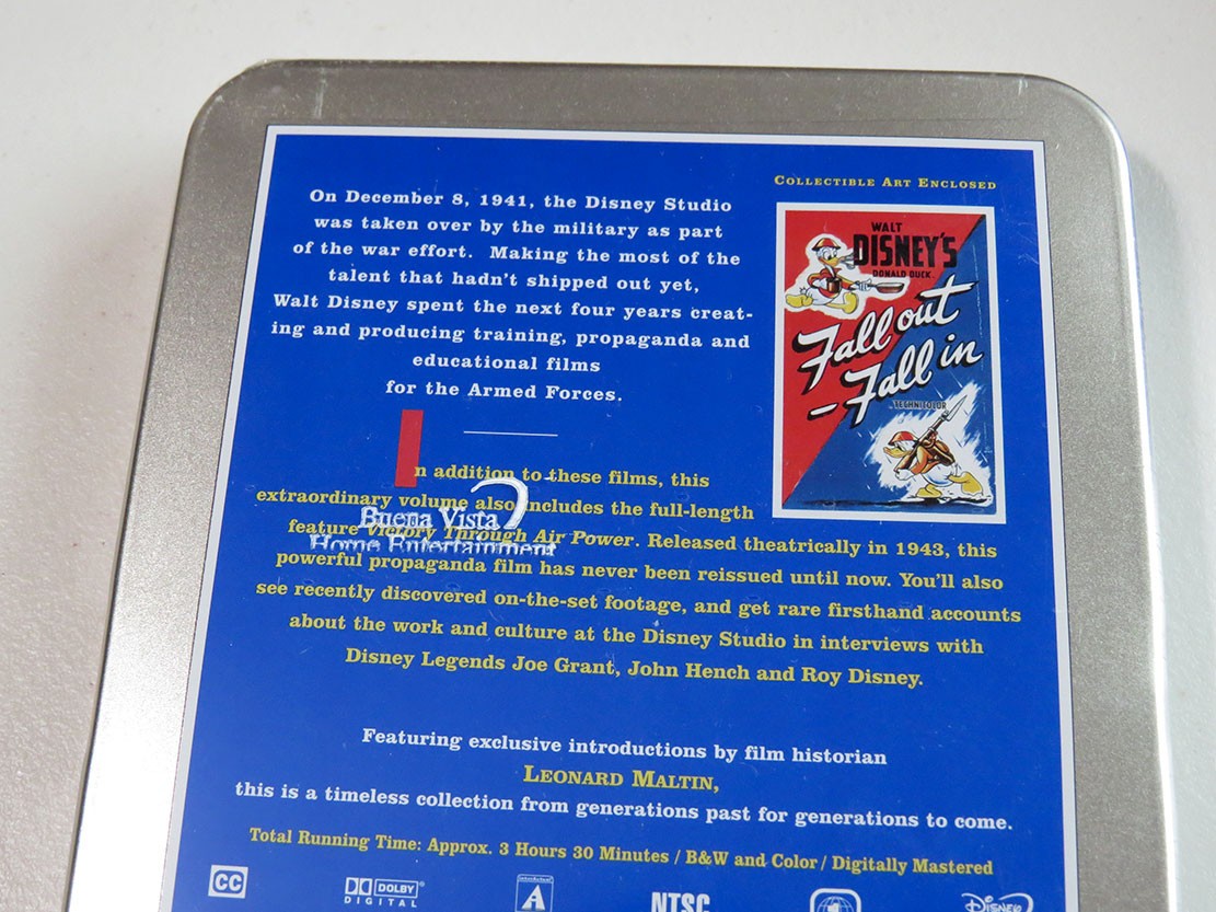 Walt Disney Treasures: On the Front Lines (DVD, 2003, 2-Disc Set