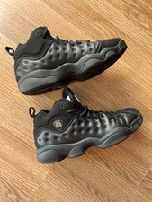 Big Kids Youth Nike Air Jordan Black Jumpman Team II Size 6Y Unisex