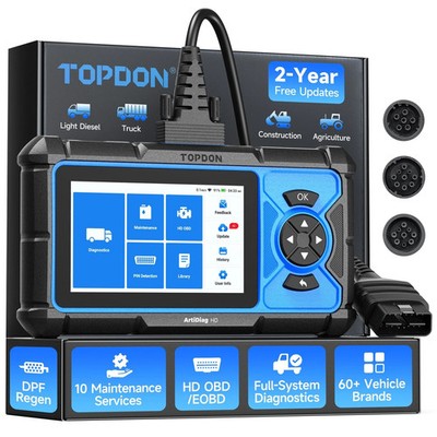 LKW Diagnosescanner Schwerlast LKW OBD2 Komplettsystem Werkzeug HD PRO NEUESTES Kit