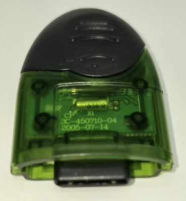 Mad Catz Xbox Memory Card Translucent Green 16MB Item 4507 OEM Tested Works