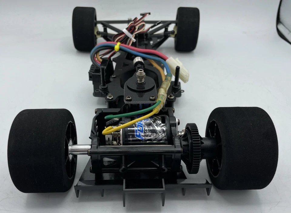 Per parti di ricambio telaio TAMIYA F104 F-104 con motore ed ESC - Immagine 4 di 4