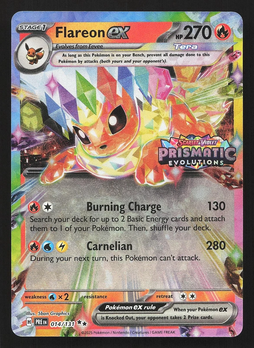 25+ Flareon ex 014/131 Miscellaneous Cards & Products for sale