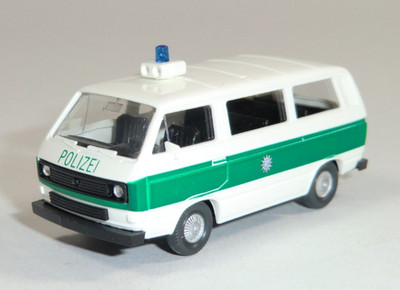 Wiking - VW T3 Bus ''Polizei'', Auftragsmodell nur 2002, 1:87 #25-SV1521/A12