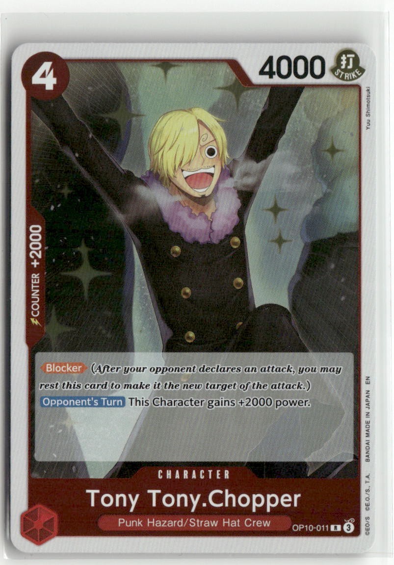 Tony Tony.Chopper OP10-011 PRB-02 Premium Booster Vol. 2 One Piece Card Game
