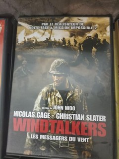 DVD WINDTALKERS JOHN WOO NICOLAS CAGE CHRISTIAN SLATER GUERRE