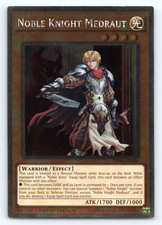 Noble Knight Medraut - NKRT-EN006 - Platinum Rare - Limited Edition Yugioh