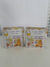 LaVie Our Baby Library Photo Albums 2 Book Set Holds 300 Pictures Infant Toddler