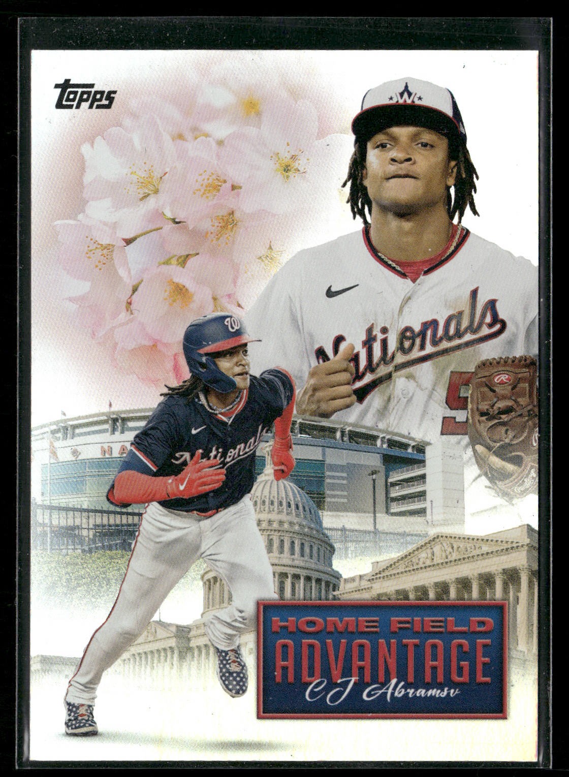2024 Topps Update #HFA-39 CJ Abrams Home Field Advantage