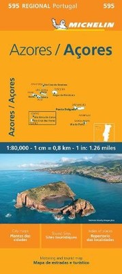 Michelin Azores - Michelin Regional Map 595 (Map)