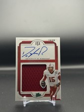 2025 National Treasures Collegiate Dylan Raiola Silhouettes ON CARD Auto /99