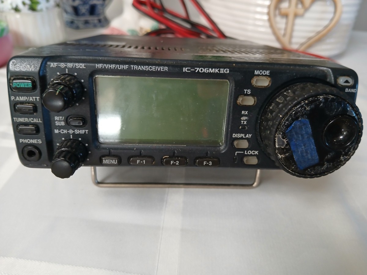 ICOM IC-706 MKⅡG 100W HF／50MHz/ 440MHz/ 144MHz Transceiver