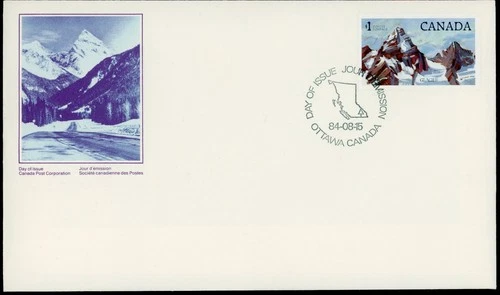 CANADA 1984 HIGH VALUE DEFINITIVE #934 FIRST DAY COVER !! M196