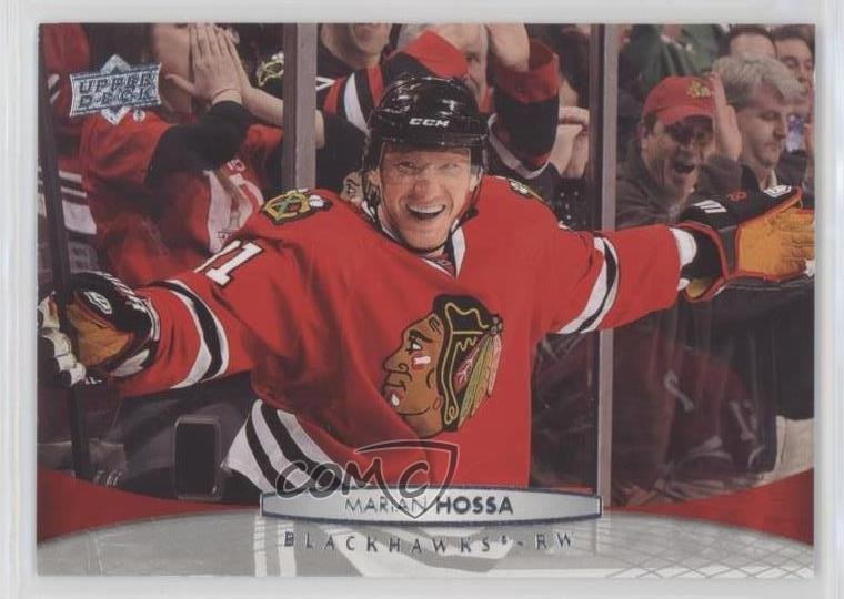 2011-12 Upper Deck Marian Hossa #162 HOF 0i7t