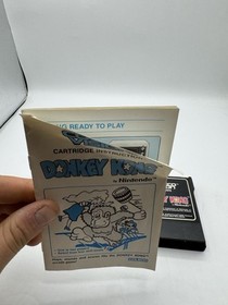 DONKEY KONG ColecoVision Game Cartridge With Manual!