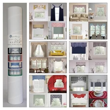 Deluxe No-Sew Master Decorator Kit, Make Valances, Cornices, Lambrequins, Swa...