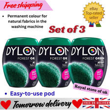 Dylon Machine Dye Pod Forest Green, Set of 3