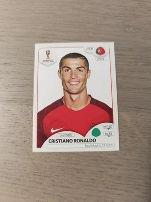 PANINI Sticker Image Christiano Ronaldo WC COUPE DU MONDE Russie 2018 Portugal  - Photo 1/2
