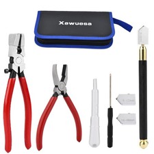 Upgrade Heavy Duty Glass Cutter Kit 2-20MM - Precision Running Breaking Pliers