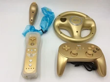Club Nintendo Wii Zelda Remote Golden Handle Classic Controller Pro Nunchuck