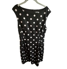 Polkadot, Vince Camuto Sheath Dress Size 10