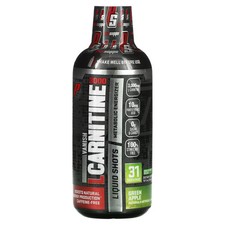 2 X ProSupps, L-Carnitine 3000 Liquid Shots, Green Apple, 16 fl oz 473 ml 