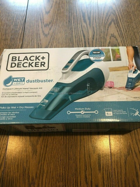 Black Decker Dustbuster Wet Dry Cordless Lithium Hand Vacuum Hwvi220j52 For Sale Online Ebay