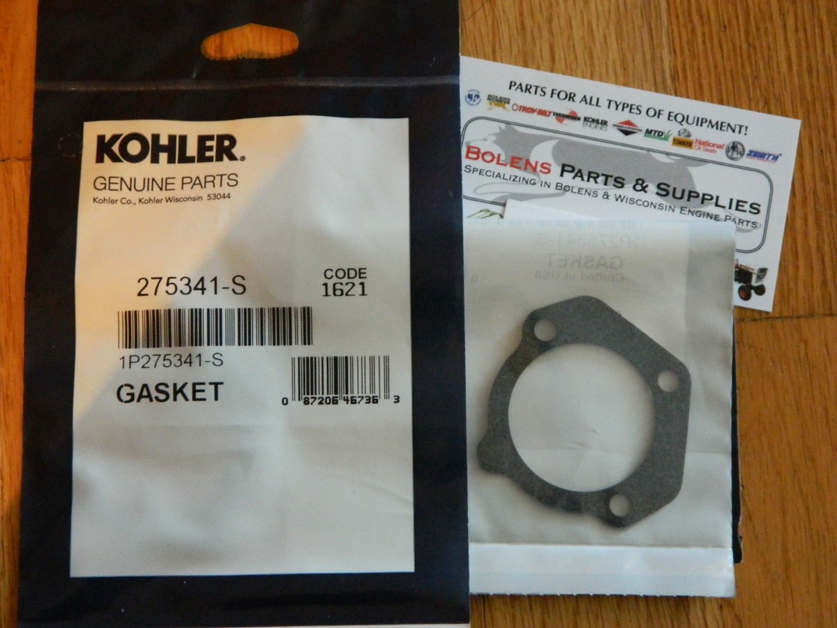 @K GENUINE Kohler K241, K301, K321 Air Cleaner/carb Gasket 275341