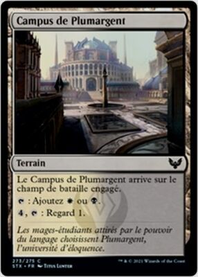 MTG Magic STX - [x4] Silverquill Campus/Campus de Plumargent, French/VF